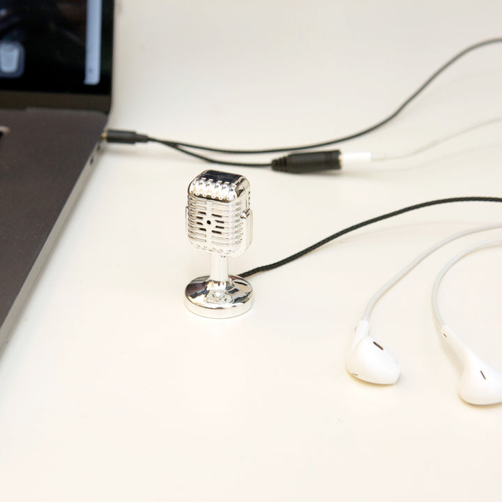 KIKKERLAND Office Goods Plug & Play Mini Microphone (USB-C)