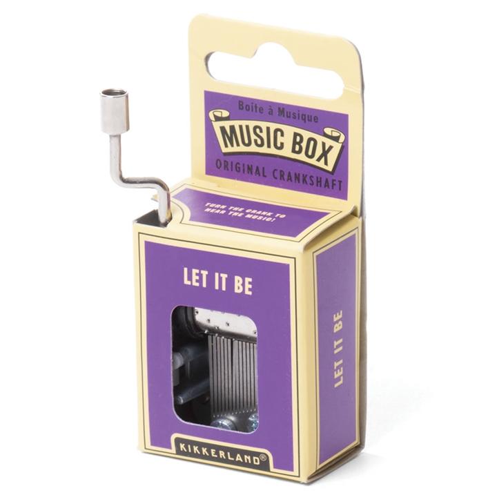 Retro Music Box | Old Fashioned Hand Crank Gift | Off the Wagon Shop