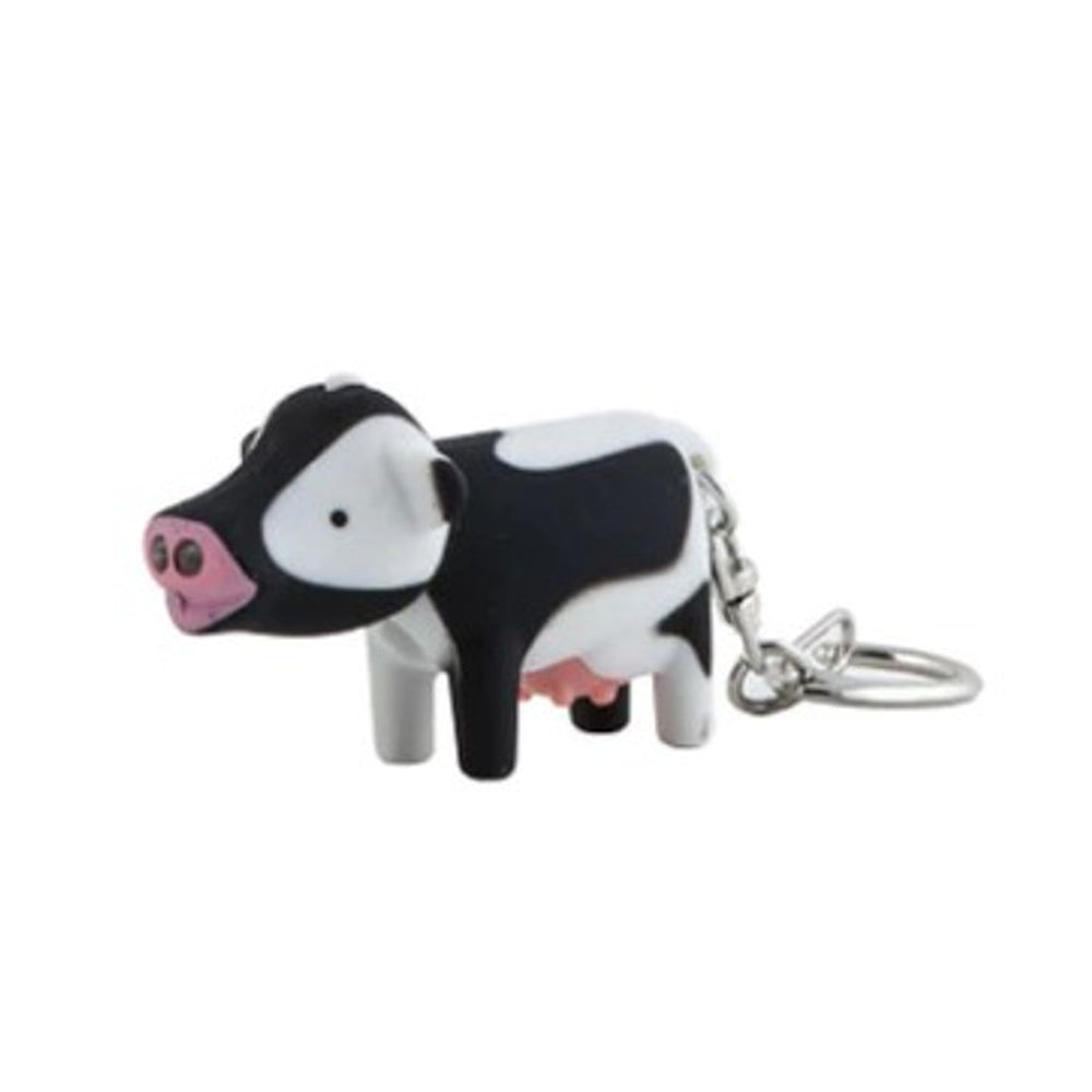 KIKKERLAND Unclassified Mooing Cow LED Keychain