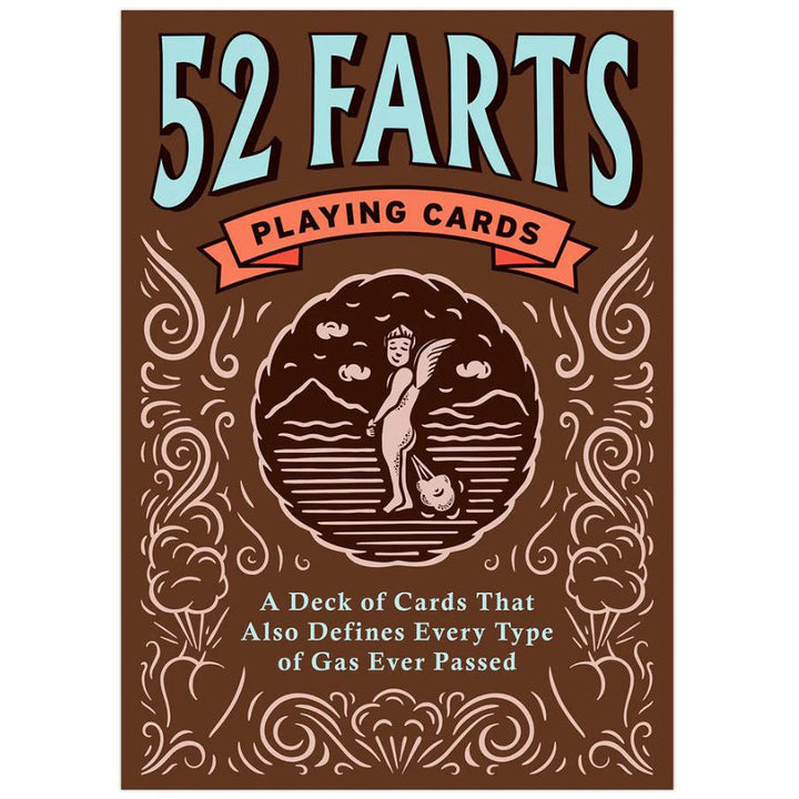 Knock Knock GAMES 52 Farts Playing cards