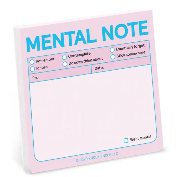 Knock Knock Office Goods Saucy Sticky Note (pastel)