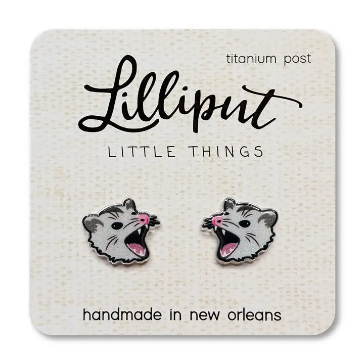 Lilliput Personal Care Possum Fun Little Earrings