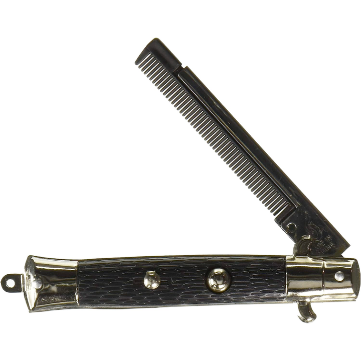 Loftus International Funny Novelties Pocket Comb - Push Button Spring Release