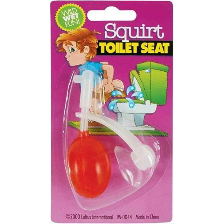 Loftus International Toy Novelties Squirt Toilet Seat Gag