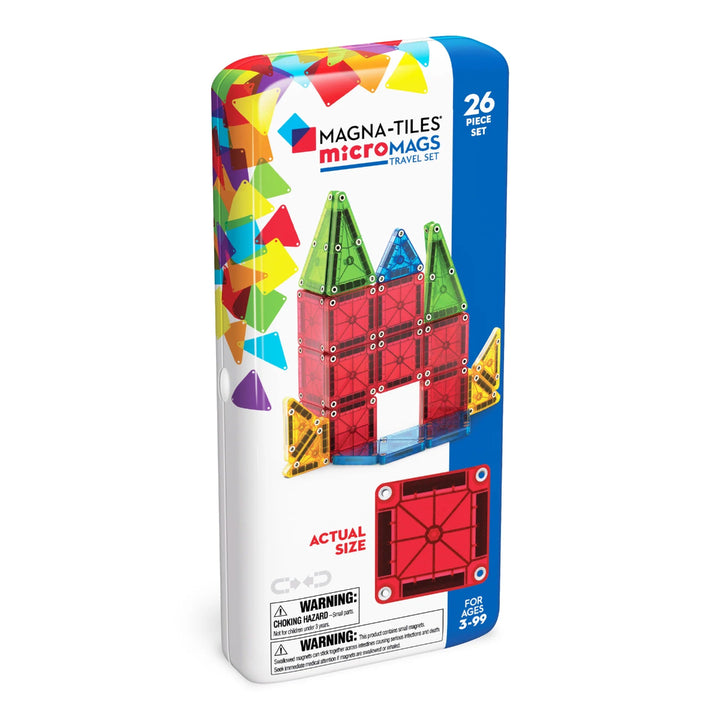 Magna-Tiles Toy Creative MicroMAGS 26-Piece Travel Set