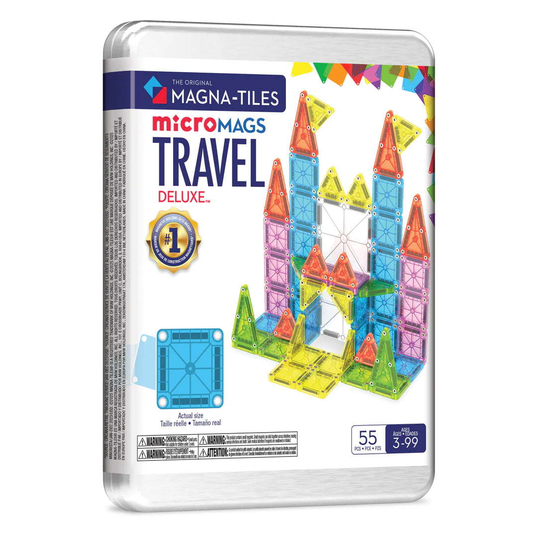 Magna-Tiles Toy Creative MicroMags Travel Set Deluxe
