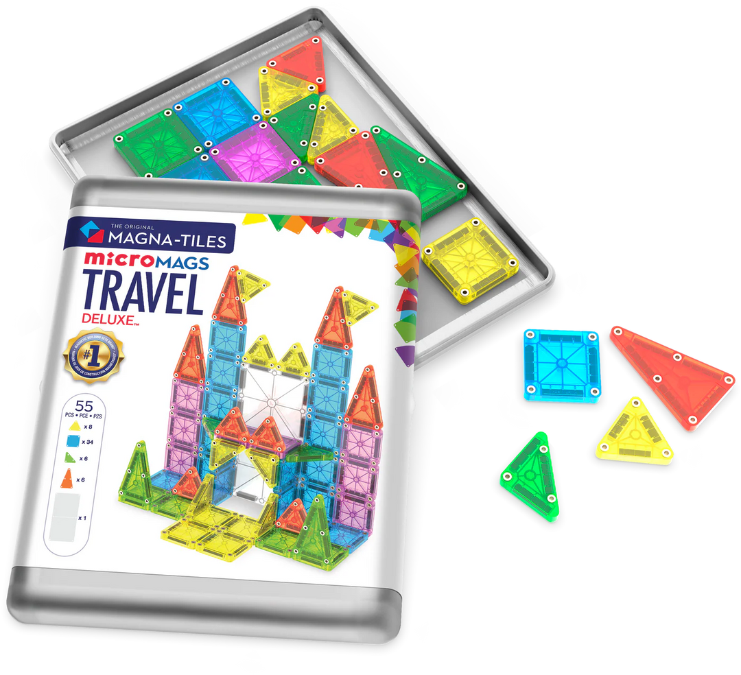 Magna-Tiles Toy Creative MicroMags Travel Set Deluxe