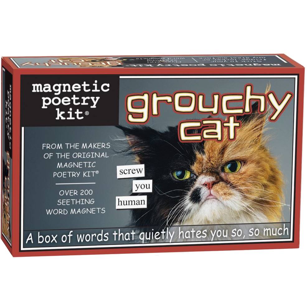 Magnetic Poetry Magnets & Stickers Grouchy Cat Magnetic Poetry