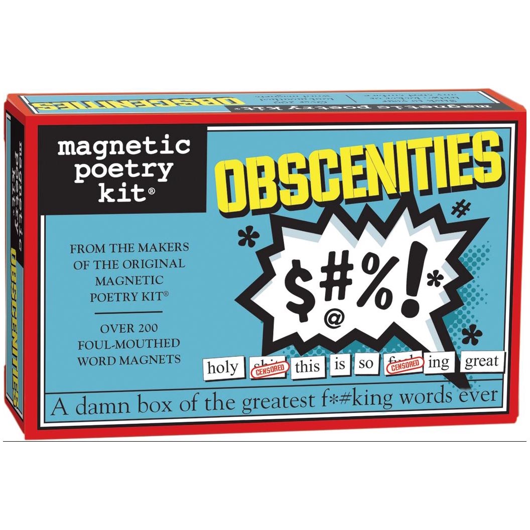 Magnetic Poetry Magnets & Stickers Obscenities Magnetic Poetry Kit