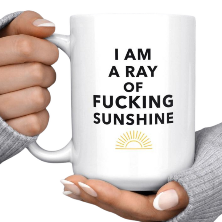 Melody Press Co HOME - Home MUGS I am a Ray of F-cking Sunshine Mug