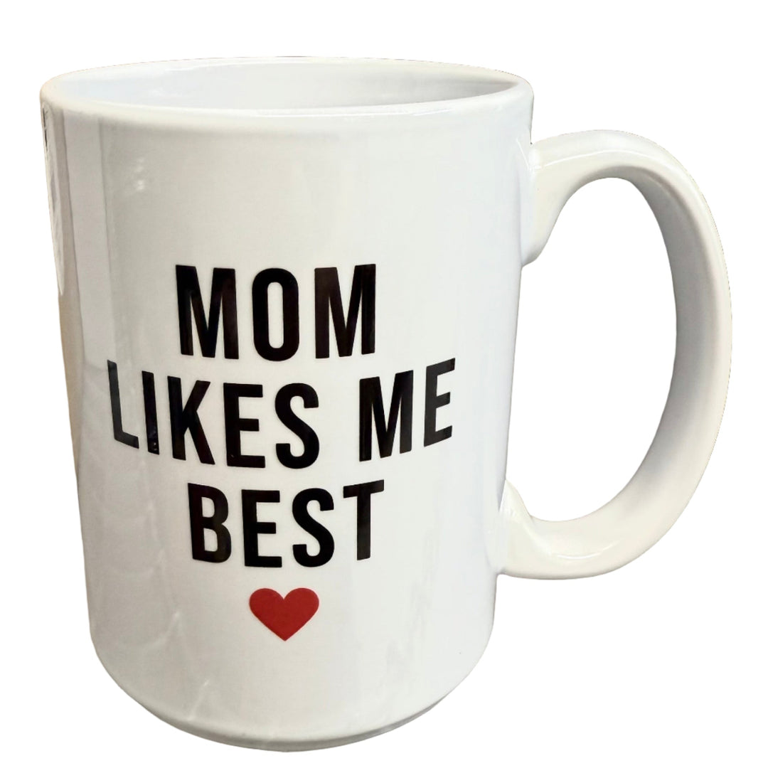 Melody Press Co Kitchen & Table Mom Likes me Best ❤️Mug