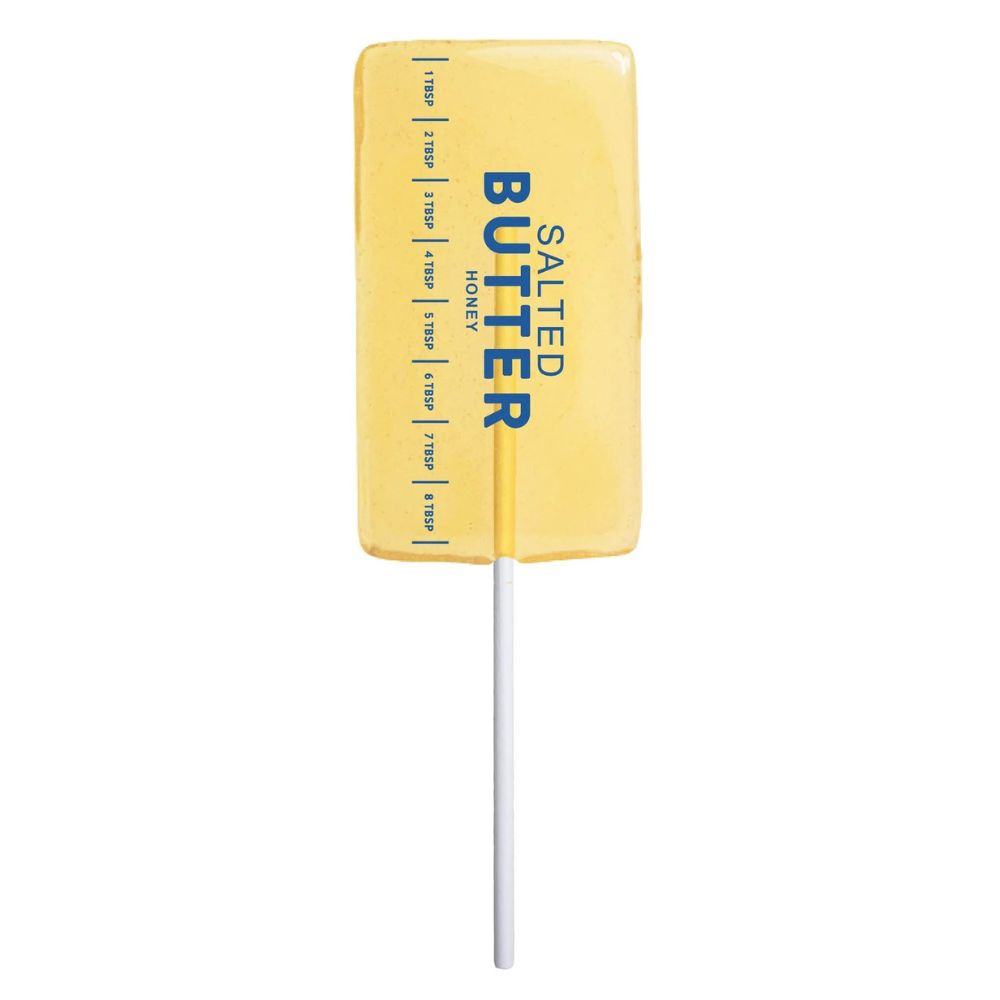 Melville Candy Candy Salted Butter Lollipop