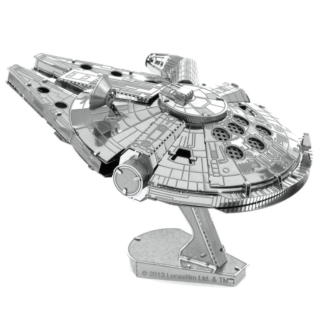 Metal Earth Toy Vehicles Construction Millennium Falcon Star Wars Metal Earth 3D Model Kit