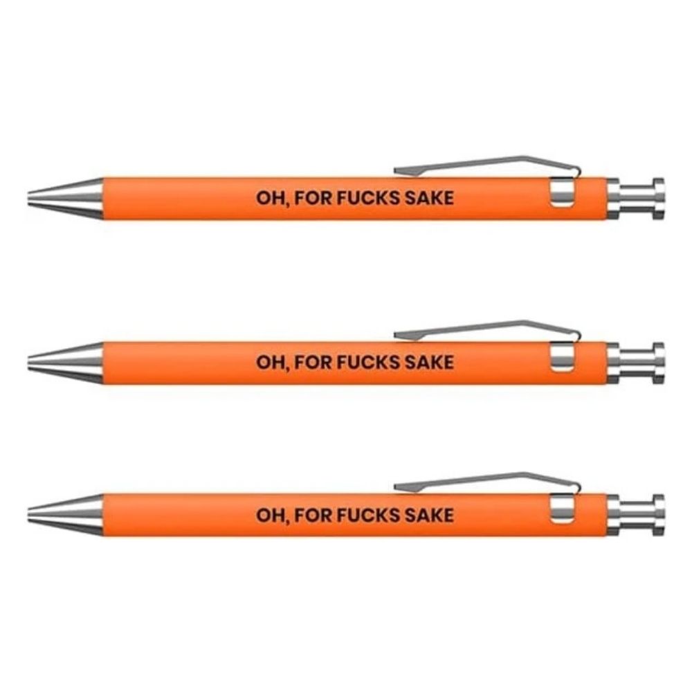MilkToast Brands Office Goods "Oh For Fucks Sake" Pens