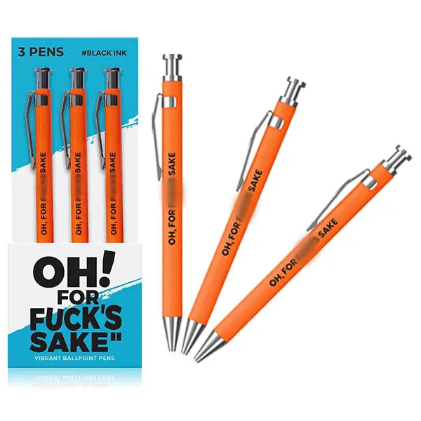 MilkToast Brands Office Goods "Oh For Fucks Sake" Pens