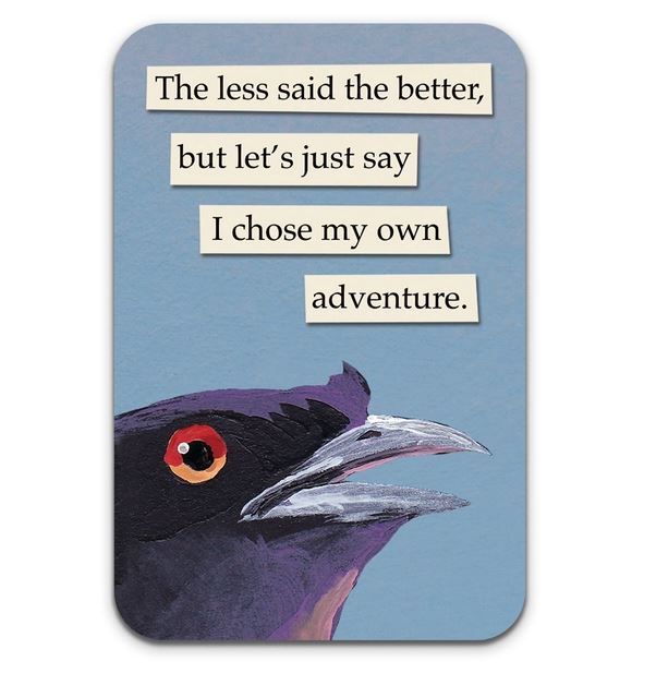 Mincing Mockingbird Magnets & Stickers Mincing Mockingbird Sticker