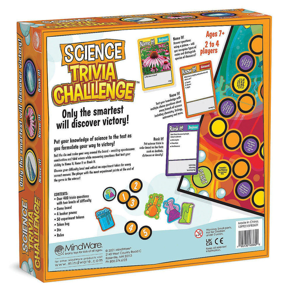 MindWare Games Science Trivia Challenge