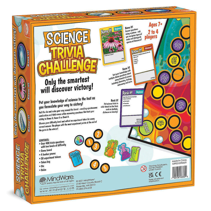 MindWare Games Science Trivia Challenge
