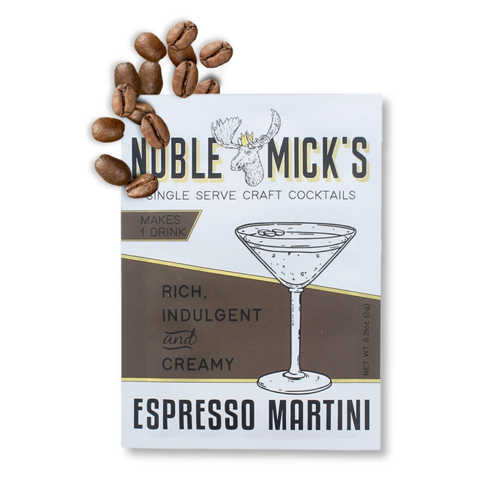 Noble Micks Drinkware & Mugs Espresso Martini Noble Micks Single Serve Craft Cocktail Mix