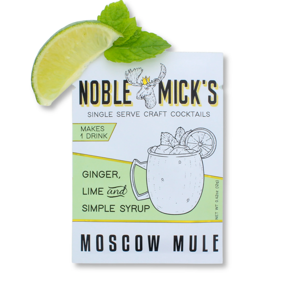 Noble Micks Drinkware & Mugs Moscow Mule Noble Micks Single Serve Craft Cocktail Mix