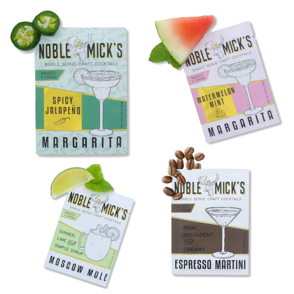 Noble Micks Drinkware & Mugs Noble Micks Single Serve Craft Cocktail Mix