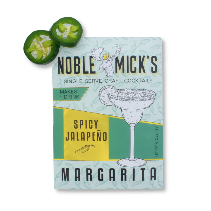 Noble Micks Drinkware & Mugs Spicy Jalapeno Margarita Noble Micks Single Serve Craft Cocktail Mix