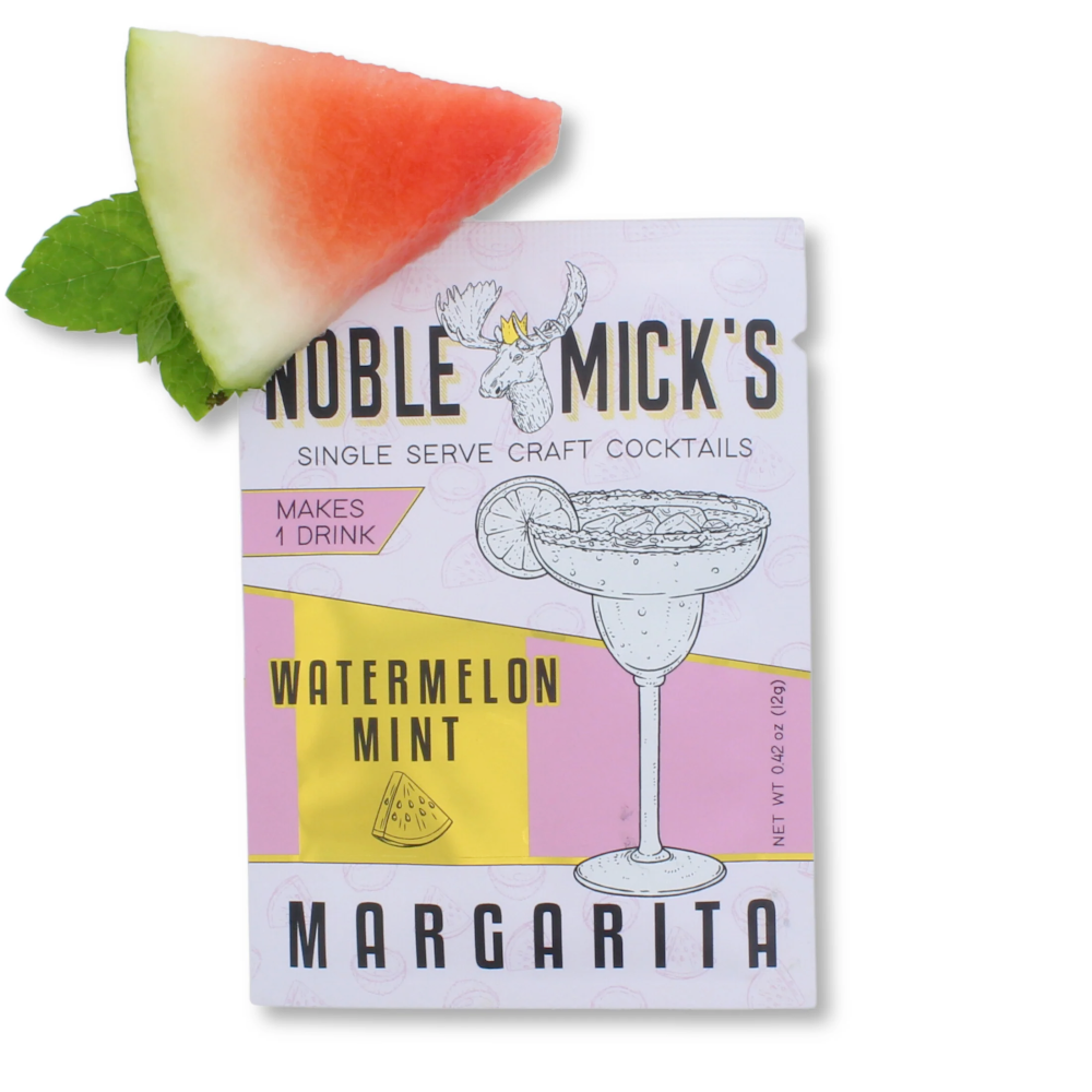 Noble Micks Drinkware & Mugs Watermelon Mint Margarita Noble Micks Single Serve Craft Cocktail Mix