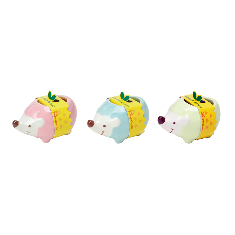 Noted Toy Science Hedgie Green planter - 1 random color