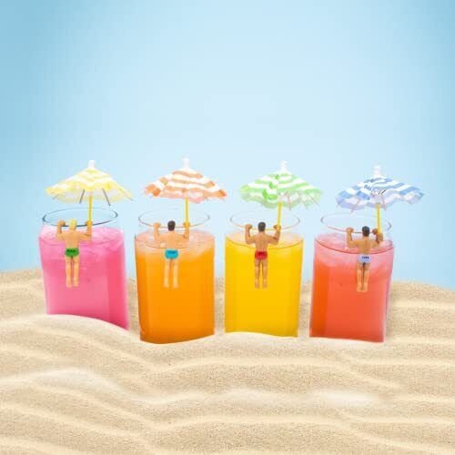 NPW Drinkware & Mugs Drinking Buddies - Cocktail & Wine Markers