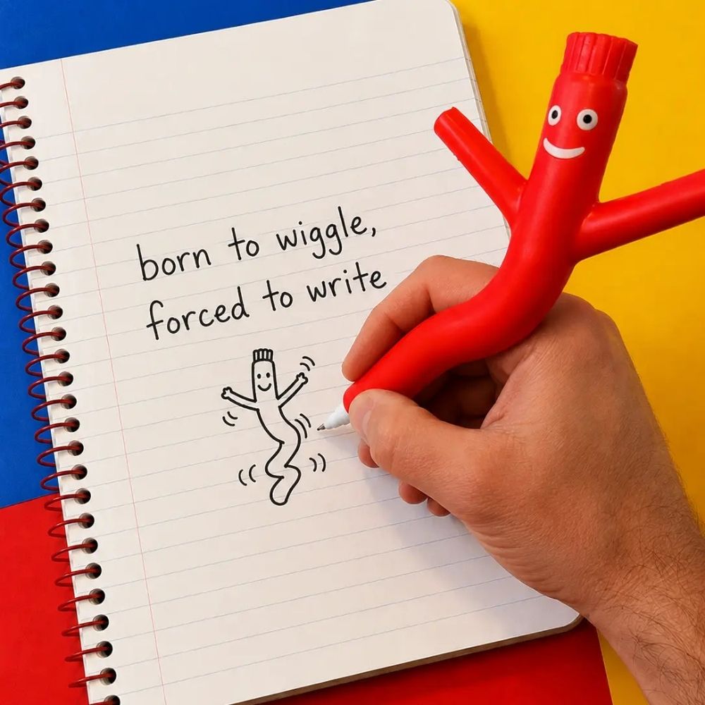 NPW Personal Care Tube Guy Squishy Pen