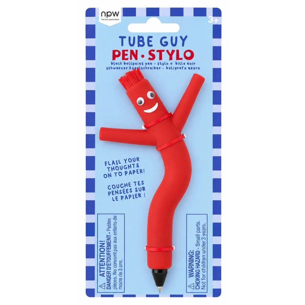 NPW Personal Care Tube Guy Squishy Pen