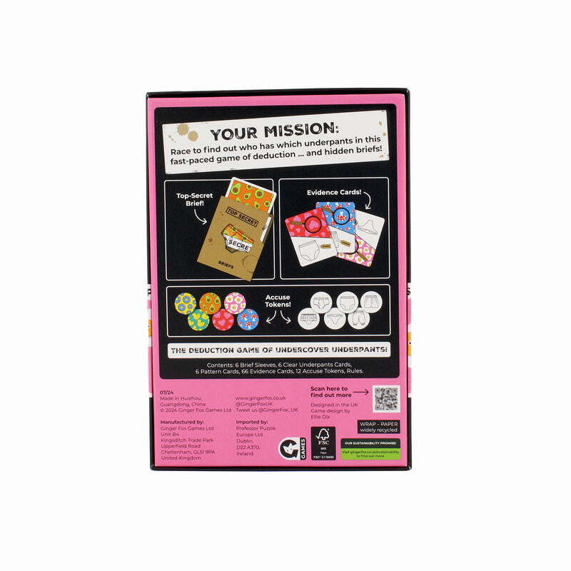 Off the Wagon Shop Games Top Secret: Briefs