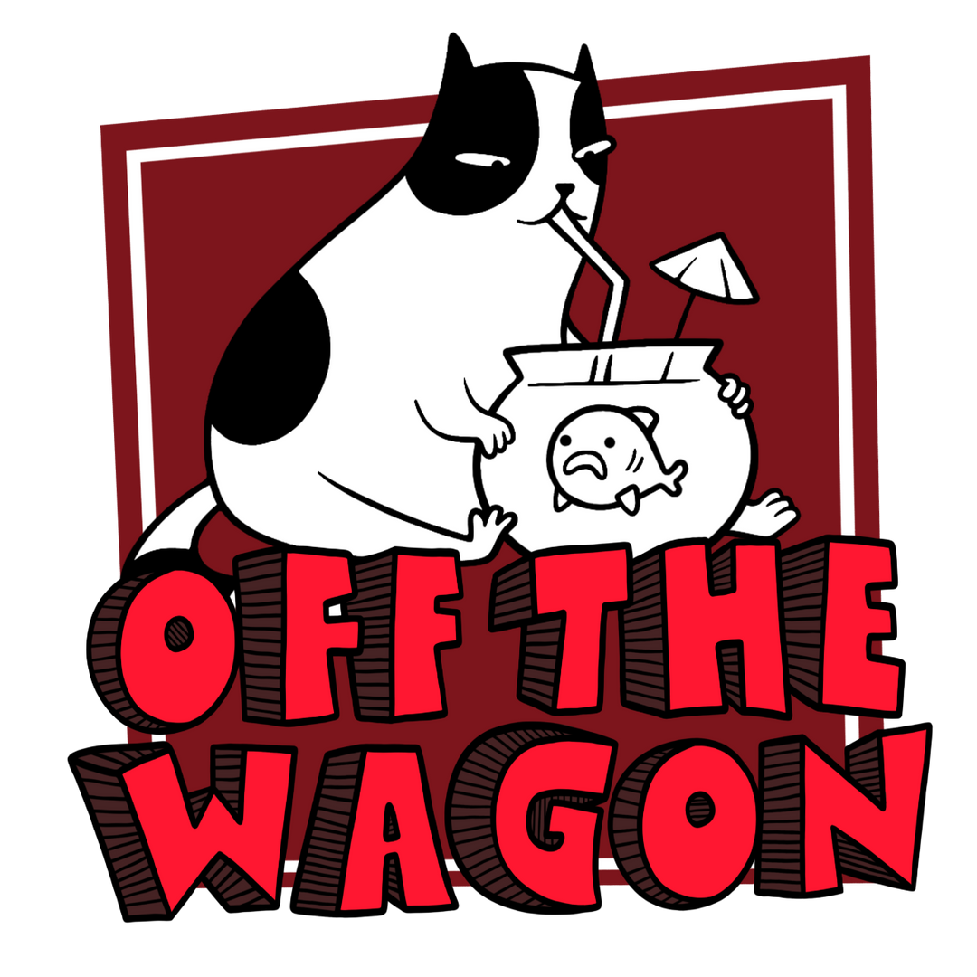 Off the Wagon Shop Magnets & Stickers Off the Wagon 2" x 2" Sticker