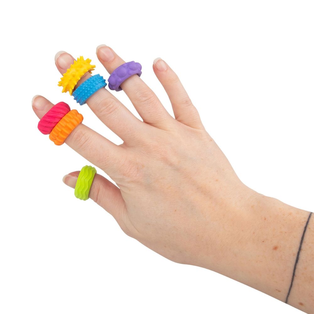 One For Fun Toy Novelties Sensory Fidget Rings