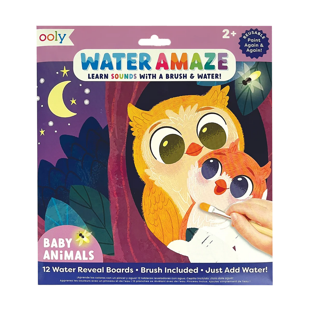 OOLY Arts & Crafts Baby Animals Water Amaze