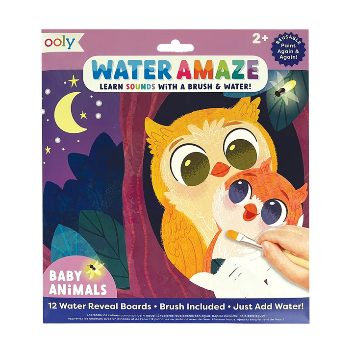 OOLY Arts & Crafts Baby Animals Water Amaze