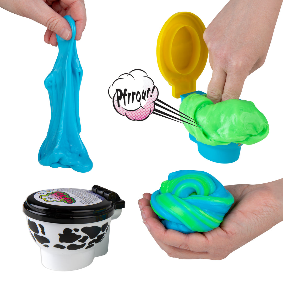 ORB Toys Toy Novelties Goooze Toilet Slime - Pffrrt Farting Putty
