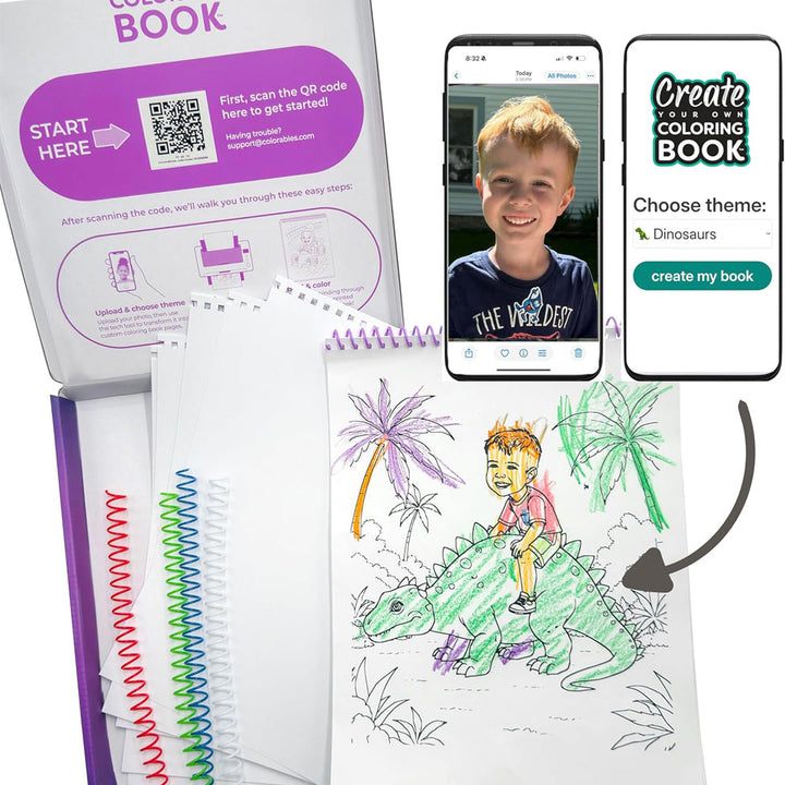 Paintable Pictures Arts & Crafts Colorables! Create Your Own Coloring Book