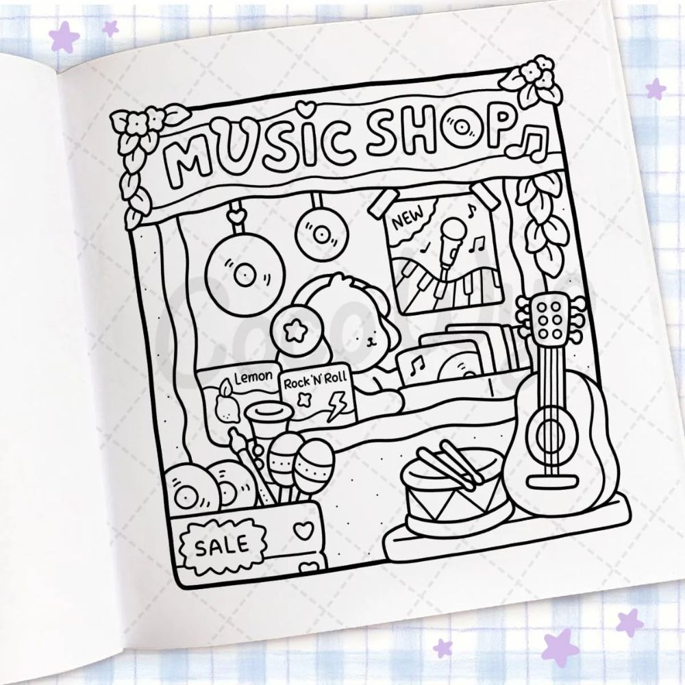 Penguin Random House Books Cozy Corner Coloring Book