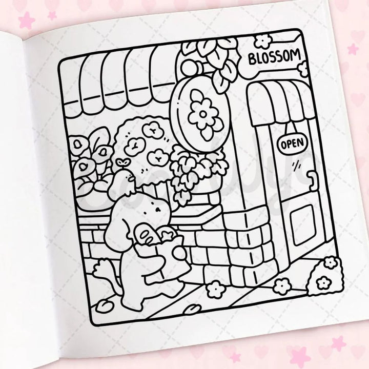 Penguin Random House Books Cozy Cuties Coloring Book