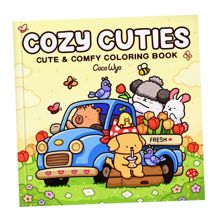 Penguin Random House Books Cozy Cuties Coloring Book