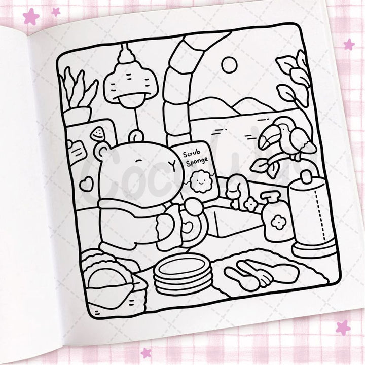 Penguin Random House Books Cozy Days Coloring Book