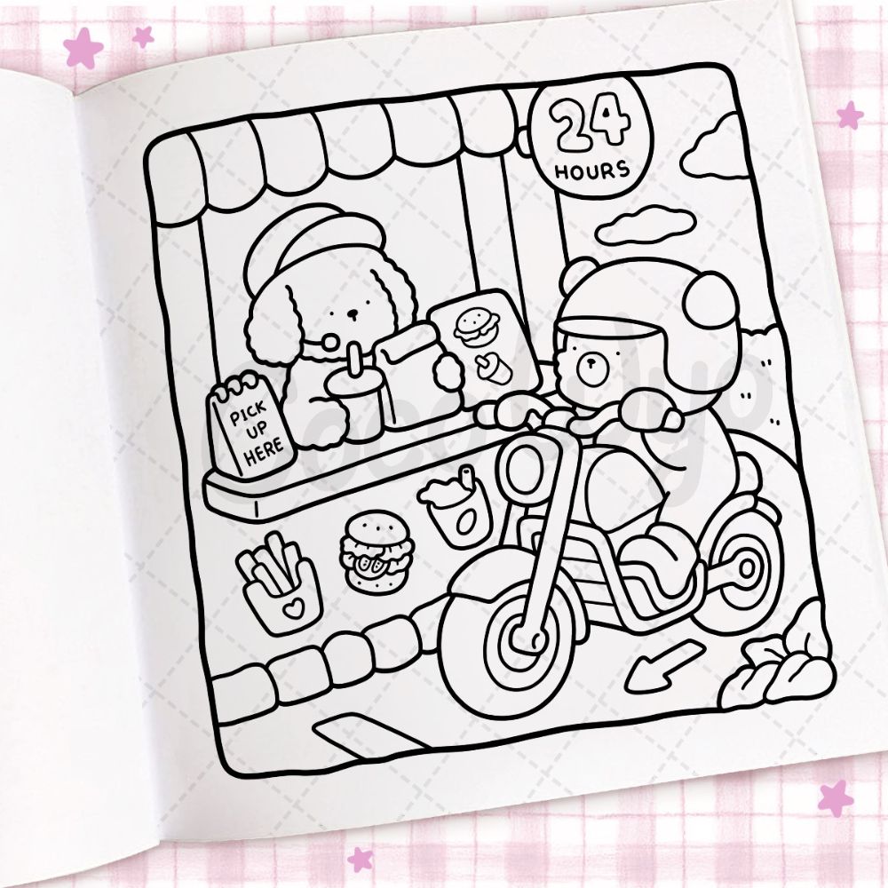 Penguin Random House Books Cozy Days Coloring Book