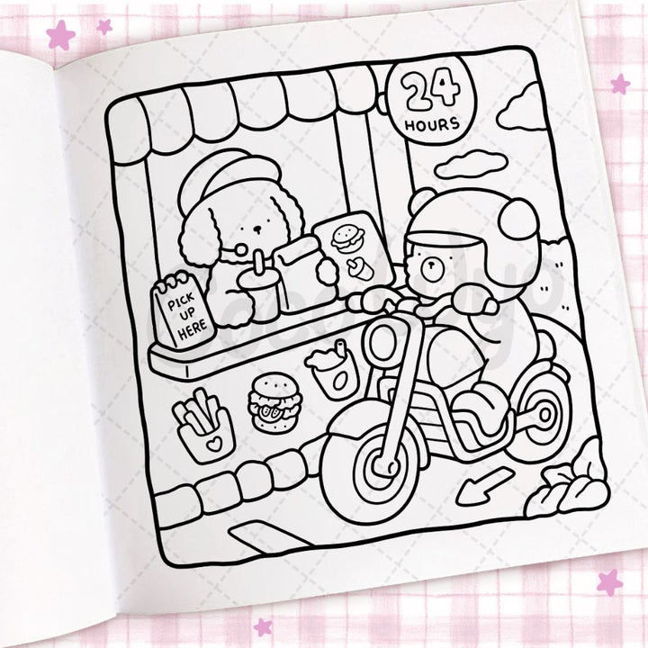 Penguin Random House Books Cozy Days Coloring Book
