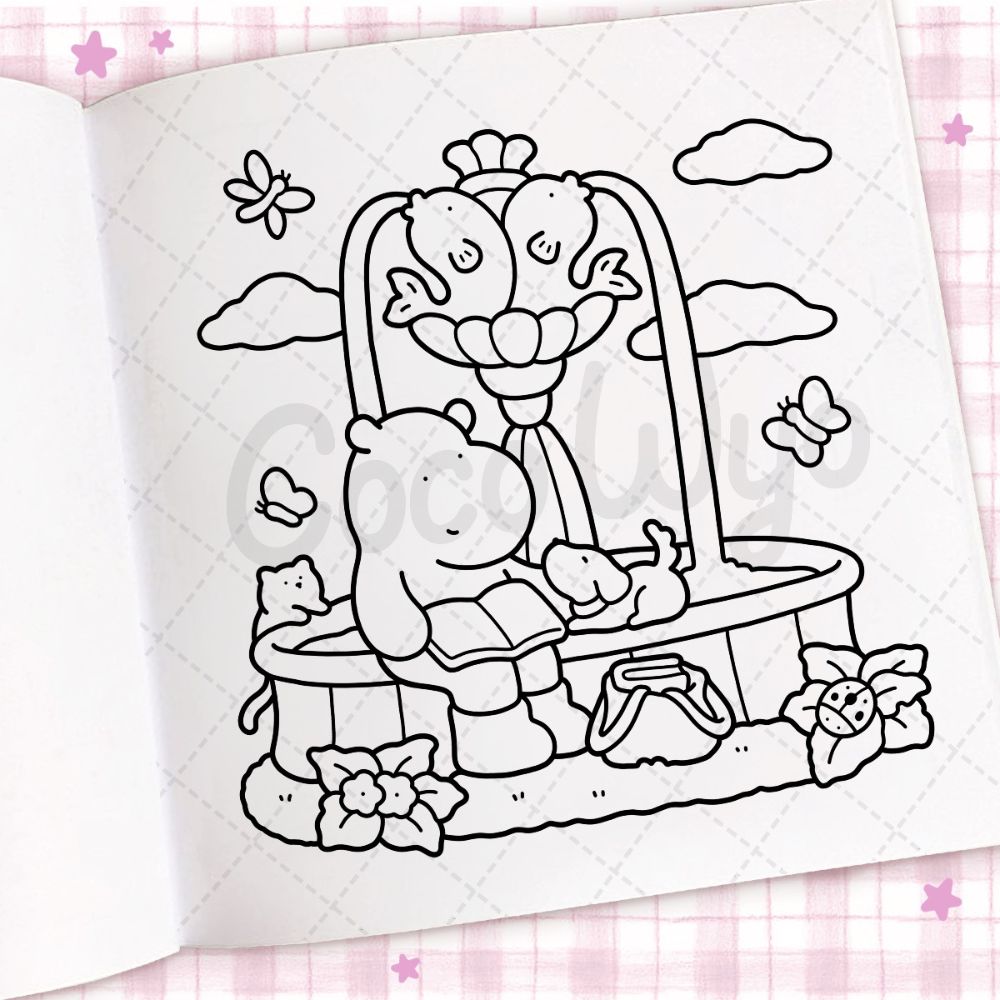 Penguin Random House Books Cozy Days Coloring Book