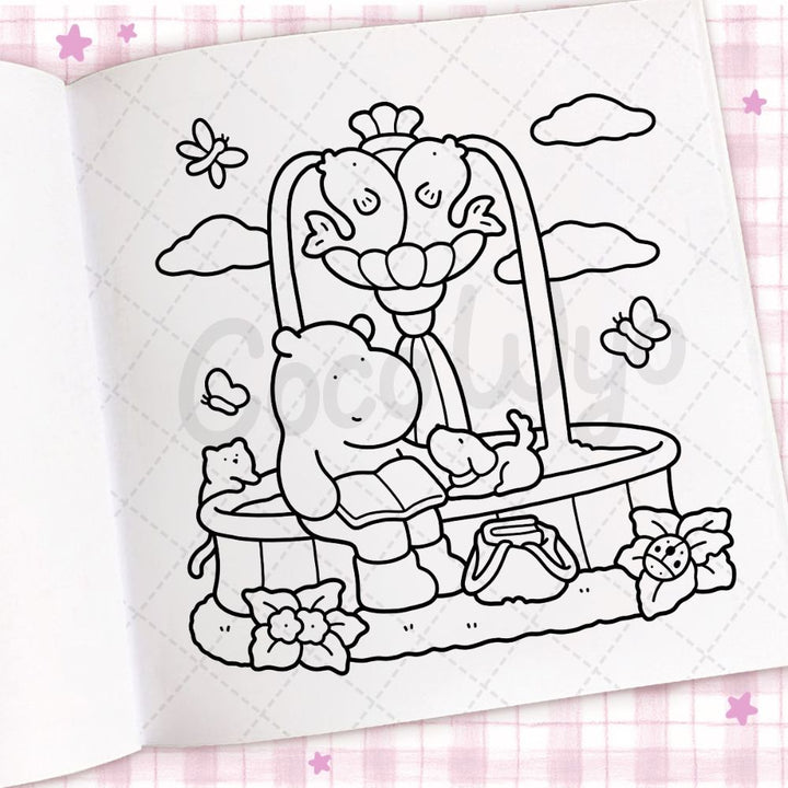 Penguin Random House Books Cozy Days Coloring Book