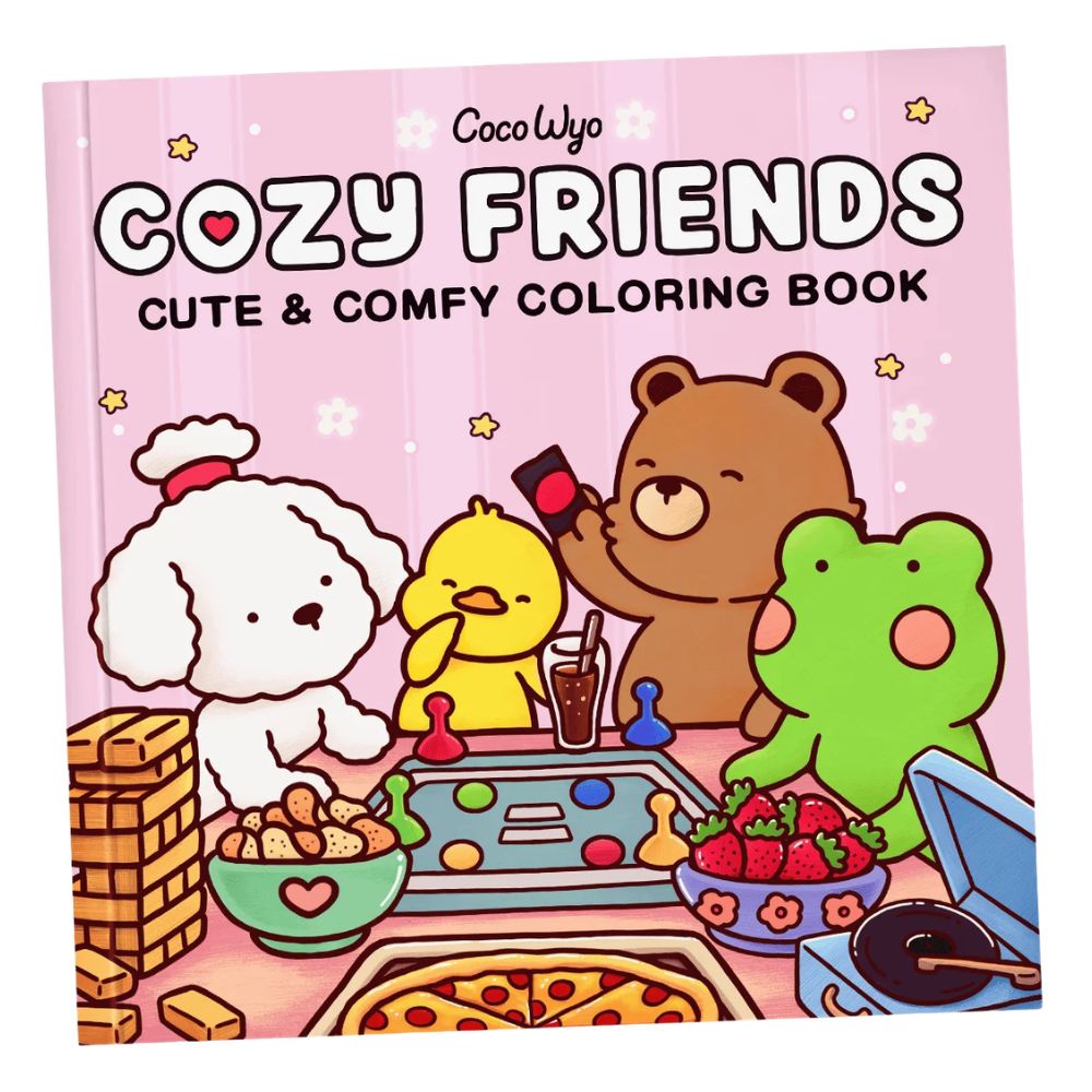 Penguin Random House Books Cozy Friends Coloring Book