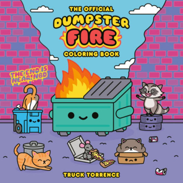 Penguin Random House Books The Official Dumpster Fire Coloring Book