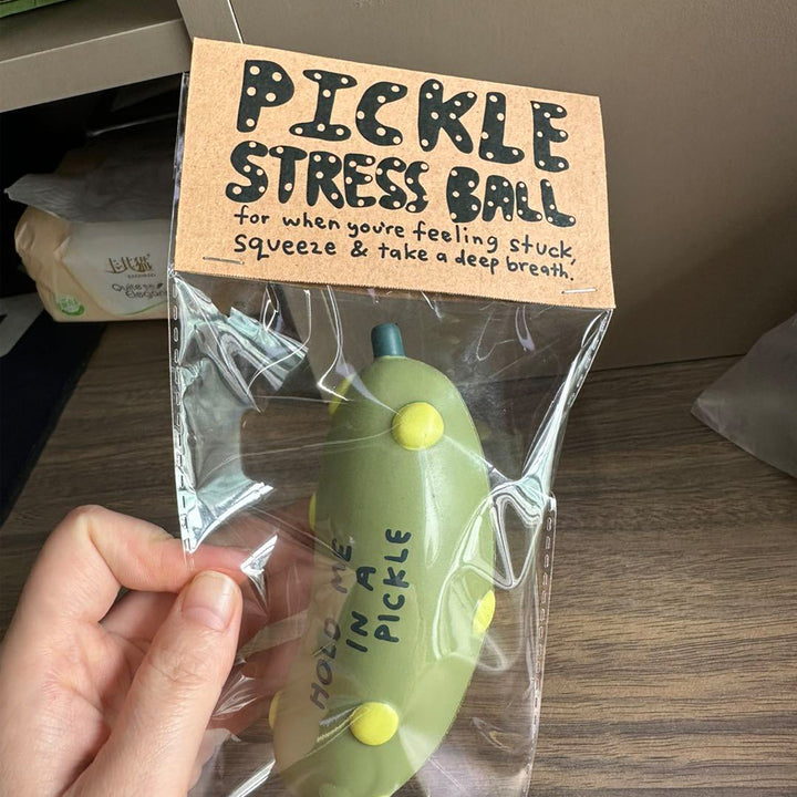 People I've Loved Toy Novelties Pickle Stress Ball - Hold me in a Pickle