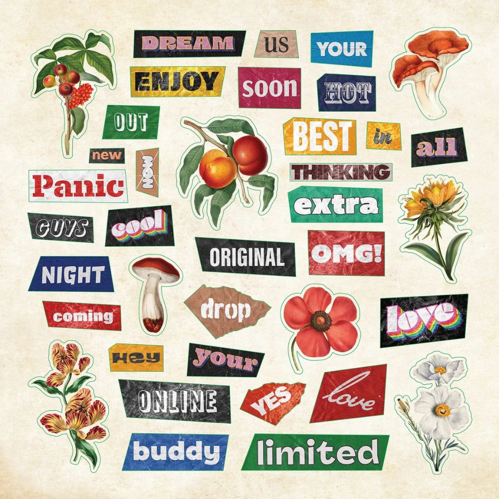 Peter Pauper Press Books Ransom Notes Sticker Book